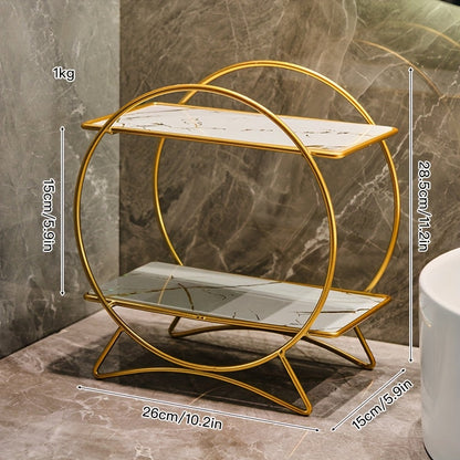 Double-Tier Cat Ear Bathroom Organiser