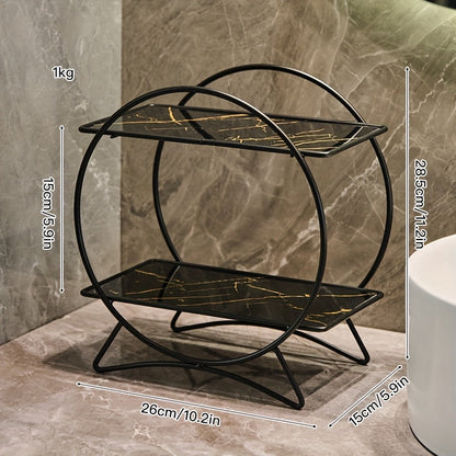 Double-Tier Cat Ear Bathroom Organiser