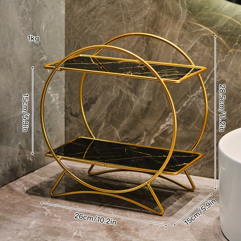 Double-Tier Cat Ear Bathroom Organiser