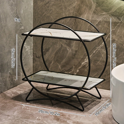 Double-Tier Cat Ear Bathroom Organiser