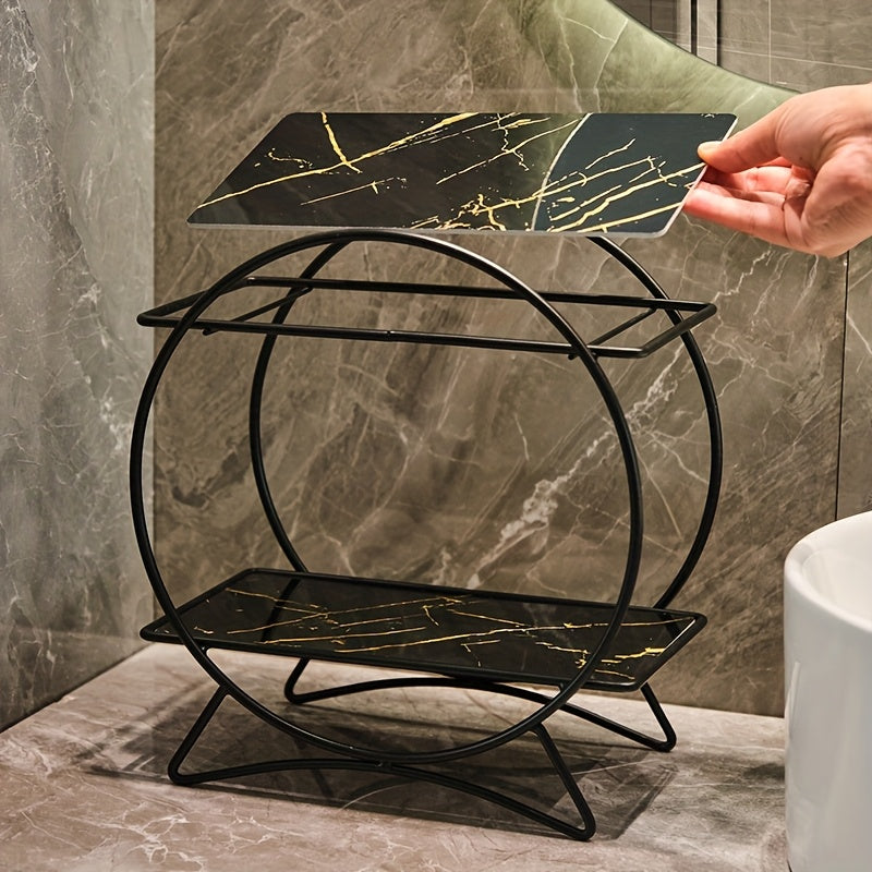 Double-Tier Cat Ear Bathroom Organiser