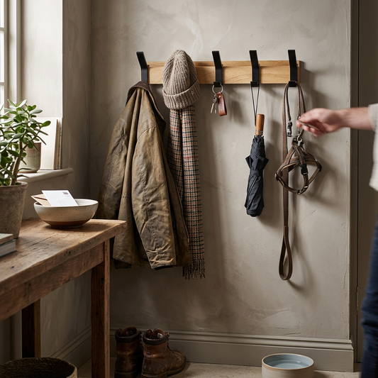 Nordic Wall-Mounted Coat Rack
